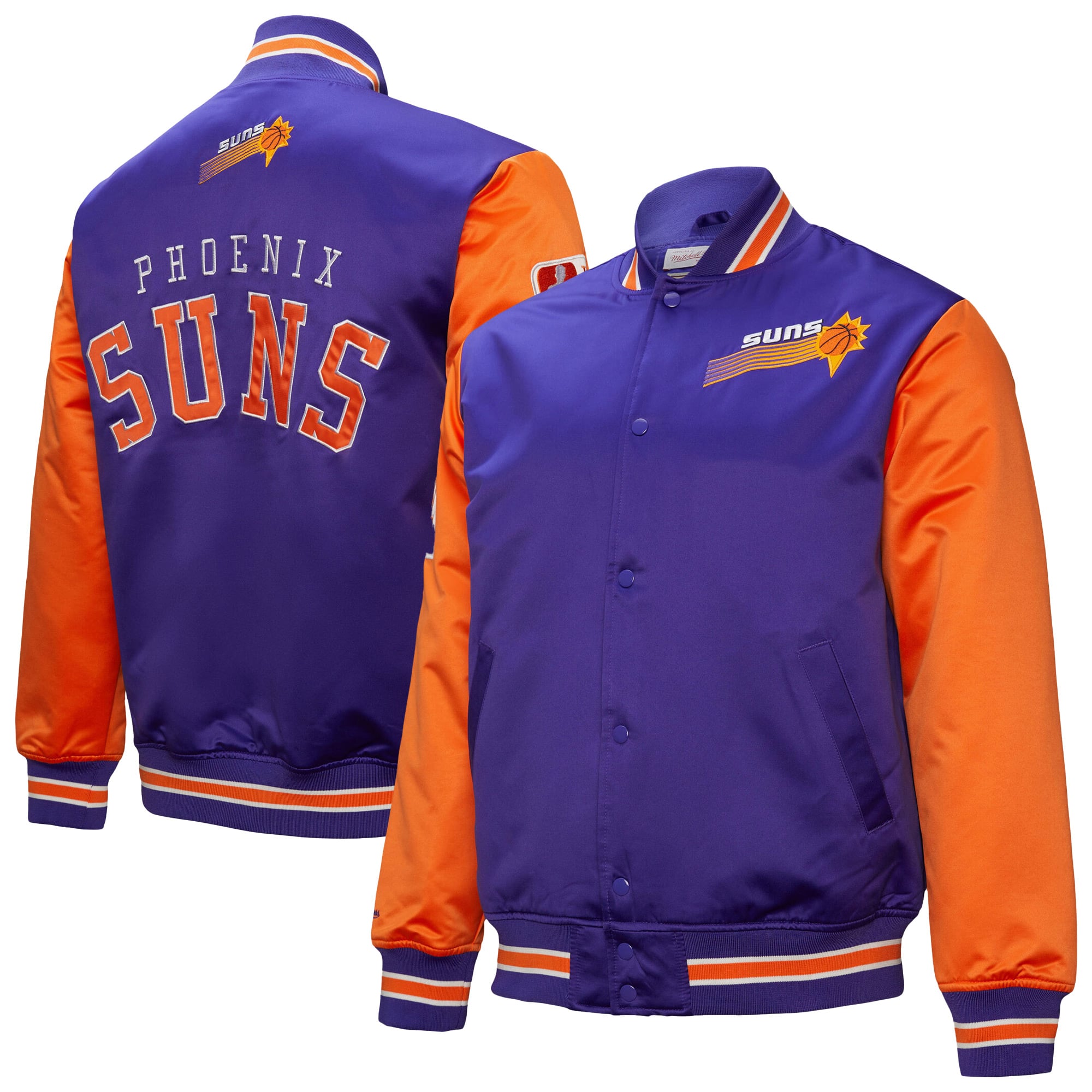 Men's Phoenix Suns Mitchell & Ness Purple Hardwood Classic Primetime ...