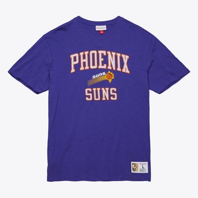  Phoenix Suns Mitchell & Ness Hardwood Classics Legendary Slub T-Shirt - Purple