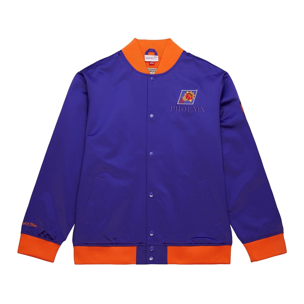 Phoenix Suns Mitchell & Ness Hardwood Classics Team OG 3.0 Lightweight Satin Full-Snap Jacket - Purple