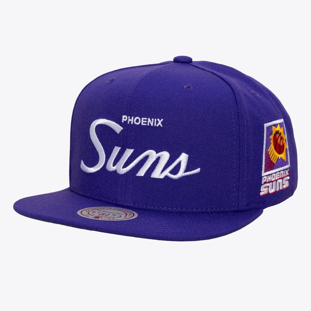 Phoenix Suns Mitchell & Ness Head Coach Snapback Hat - Purple