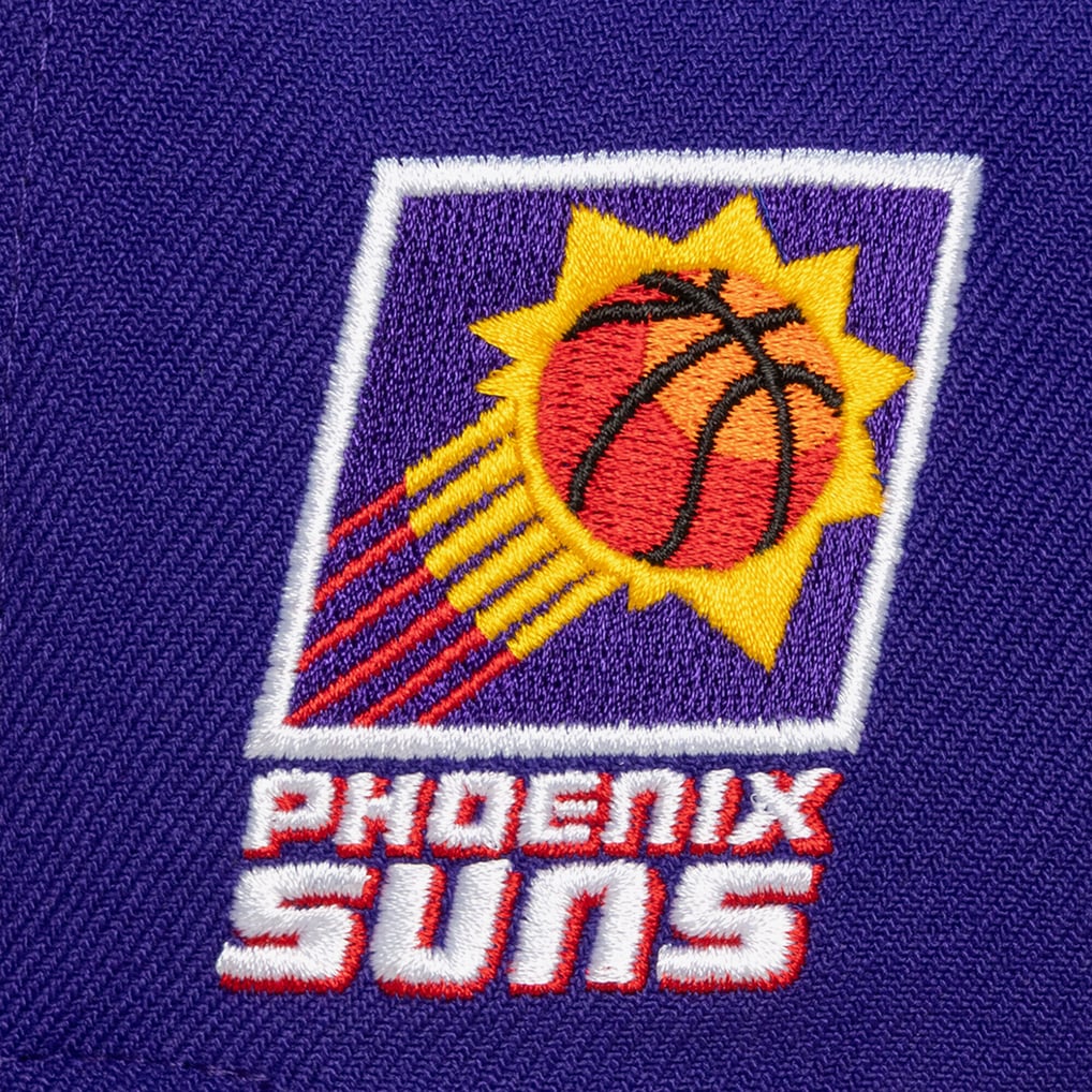Phoenix Suns Mitchell & Ness Head Coach Snapback Hat - Purple