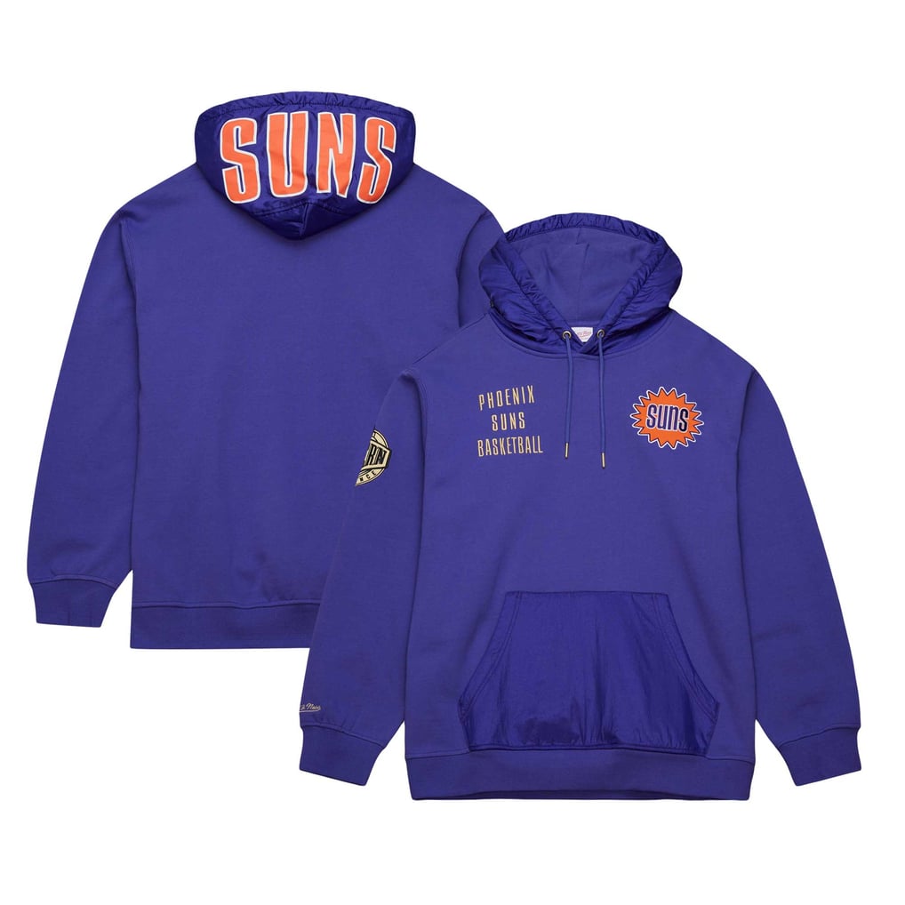 Phoenix Suns Mitchell & Ness  Team OG 2.0 Vintage Logo Fleece Pullover Hoodie - Purple