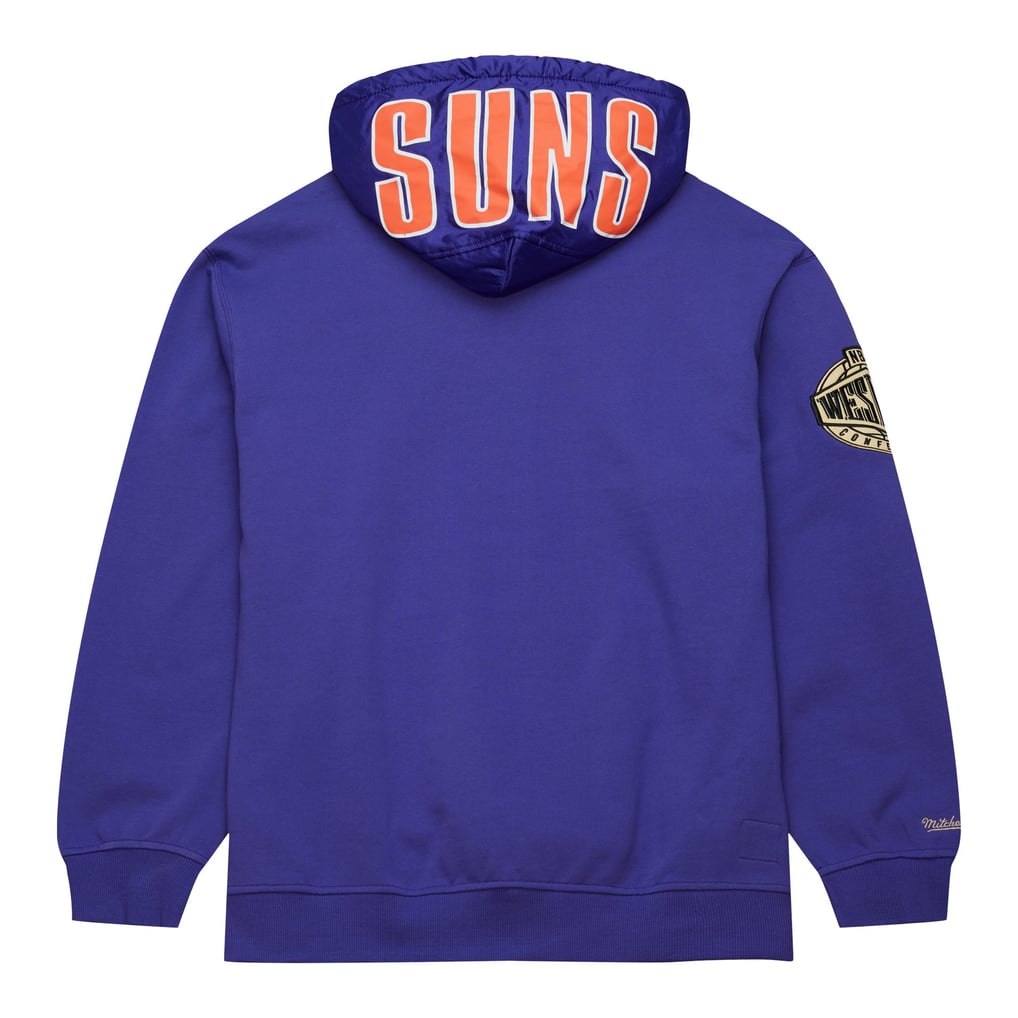 Phoenix Suns Mitchell & Ness  Team OG 2.0 Vintage Logo Fleece Pullover Hoodie - Purple