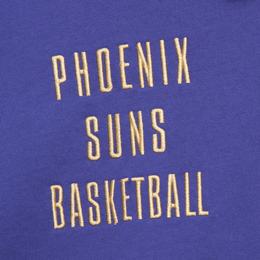 Phoenix Suns Mitchell & Ness  Team OG 2.0 Vintage Logo Fleece Pullover Hoodie - Purple