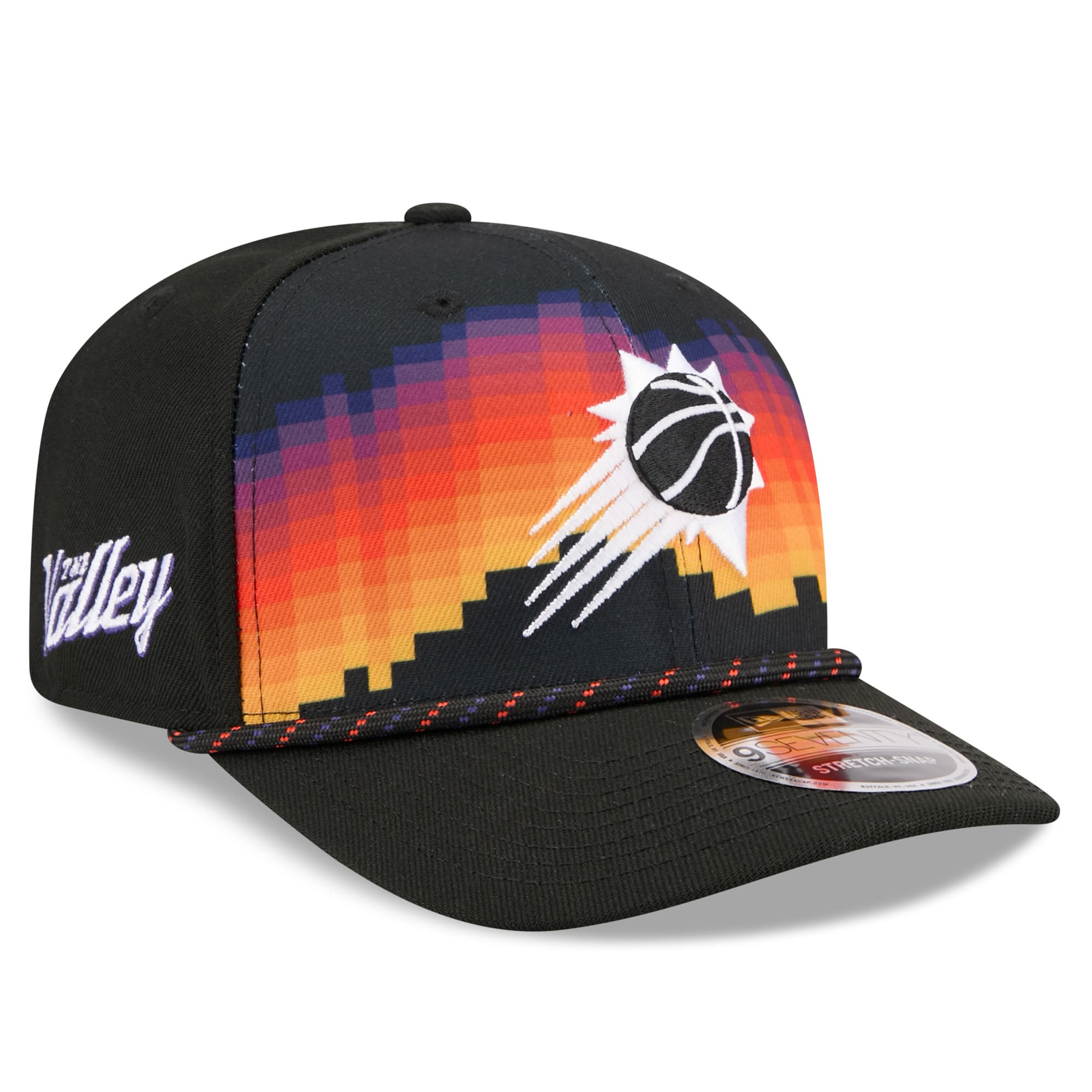 Men's Phoenix Suns New Era Black 2025/26 City Edition 9SEVENTY ...