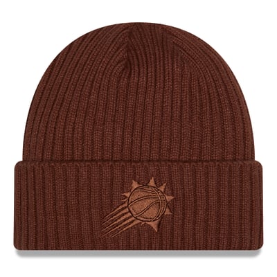 Phoenix Suns New Era Color Pack Cuffed Knit Hat - Brown