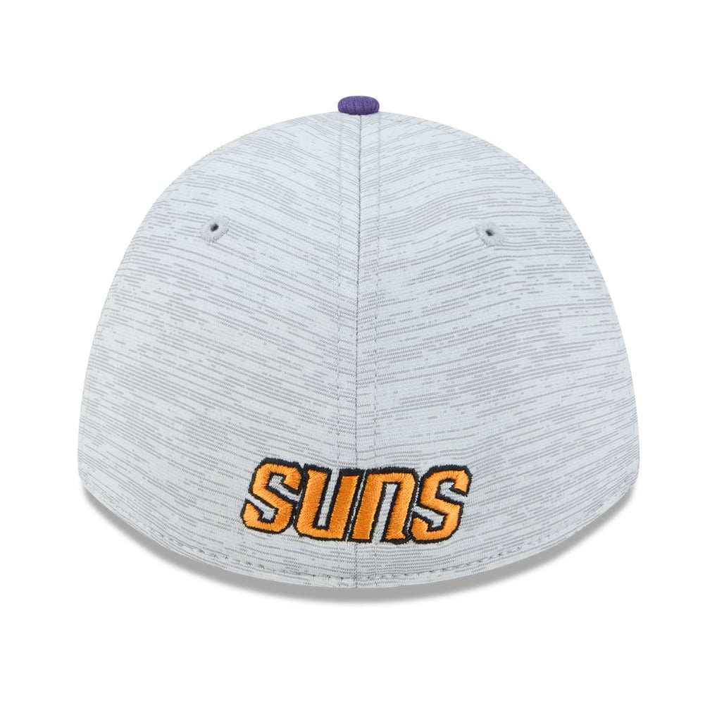  Phoenix Suns New Era 39THIRTY M-Crown Tech Stretch Hat - Gray