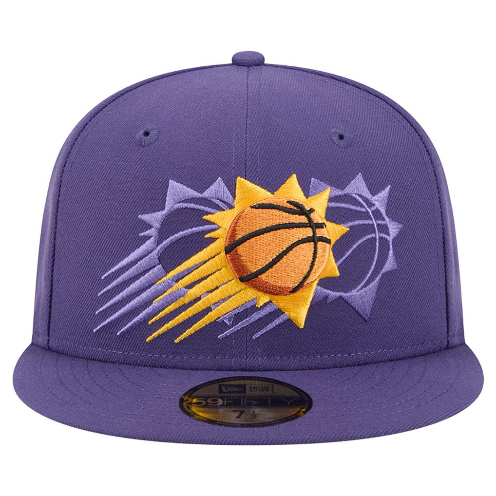  Phoenix Suns New Era Tri-Hit 59Fifty Fitted Hat - Purple