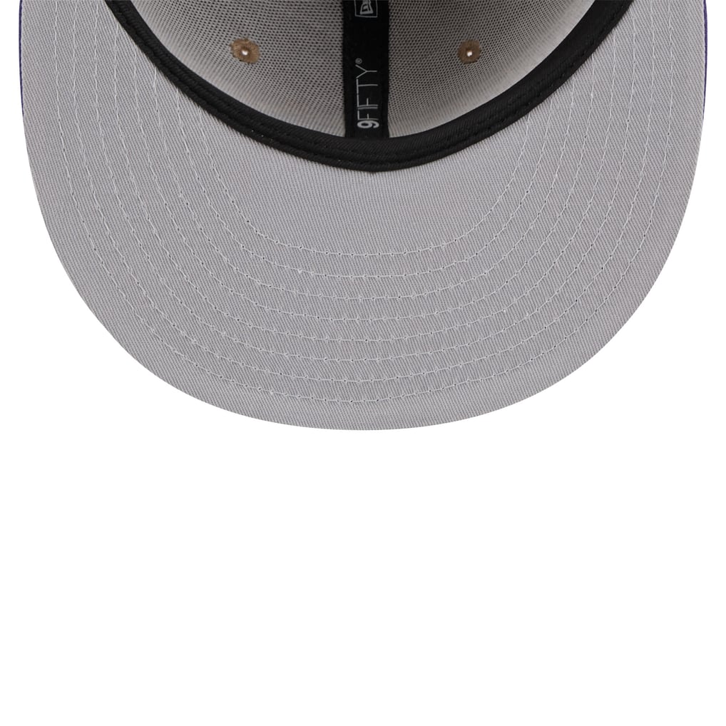 Phoenix Suns New Era 2024 NBA Draft 9FIFTY Snapback Hat - Tan/Purple