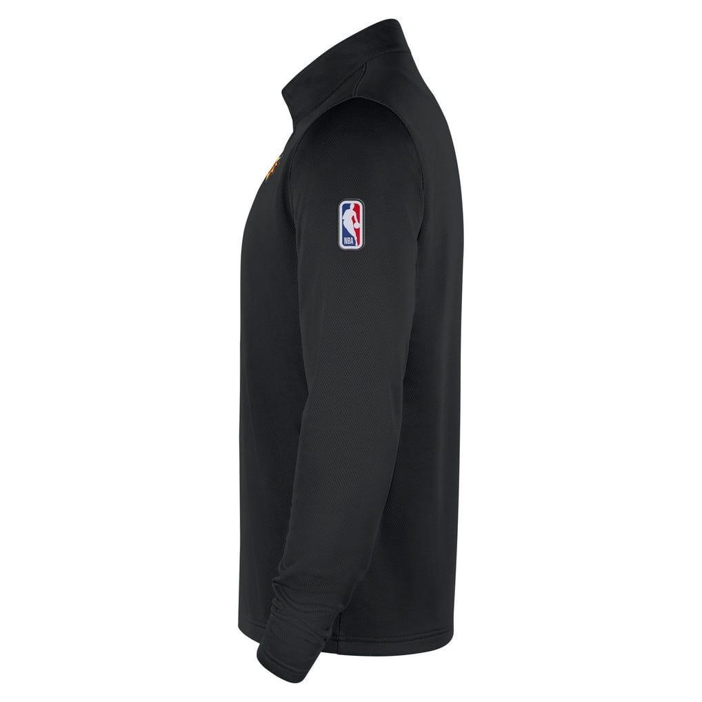 Phoenix Suns Nike Authentic Coaches Quarter-Zip Dri-FIT Top - Black
