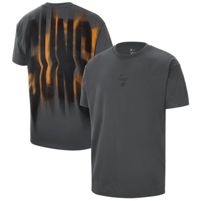 Phoenix Suns Nike 2026 Standard Issue Pre-Game Max 90 T-Shirt - Charcoal