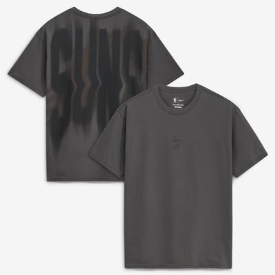 Phoenix Suns Nike 2026 Standard Issue Pre-Game Max 90 T-Shirt - Charcoal