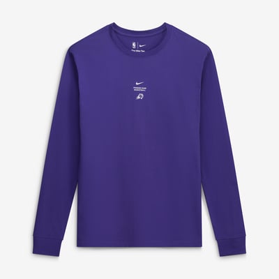 Phoenix Suns Nike 2026 Standard Issue Practice Long Sleeve T-Shirt - Purple