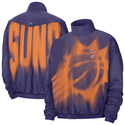 Phoenix Suns Nike 2026/27 Standard Issue On-Court Game Theater Loud Full-Zip Jacket - Purple