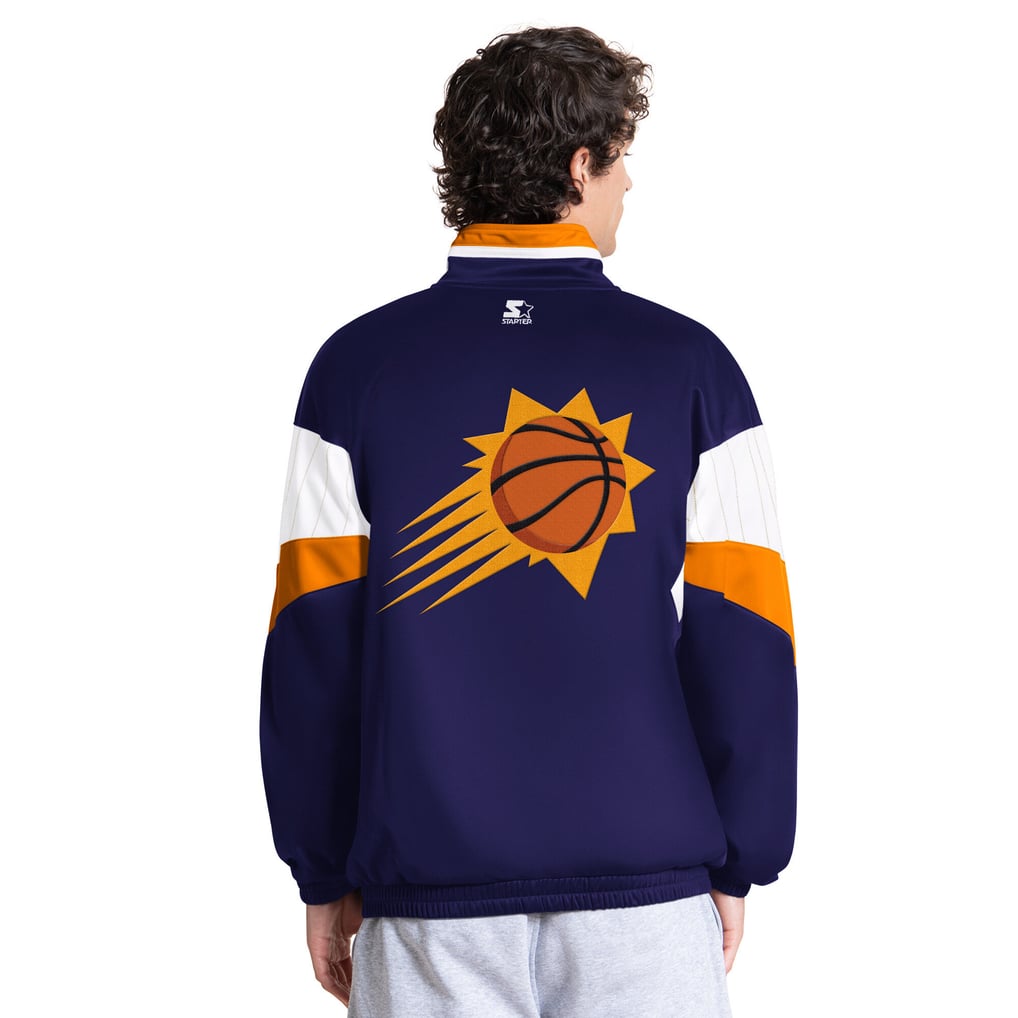 Phoenix Suns Starter Legacy Full-Zip Track Jacket - Purple