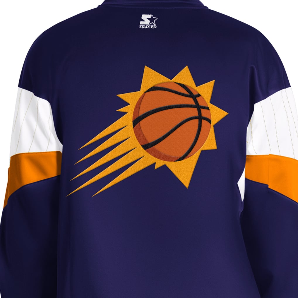 Phoenix Suns Starter Legacy Full-Zip Track Jacket - Purple