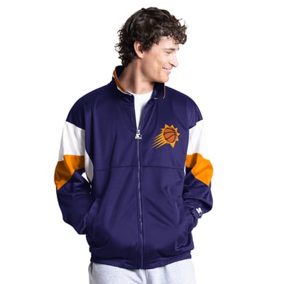 Phoenix Suns Starter Legacy Full-Zip Track Jacket - Purple