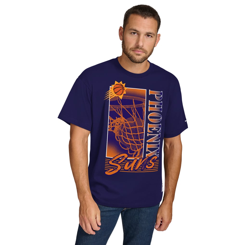 Phoenix Suns Tommy Jeans Noah Swish T-Shirt - Purple