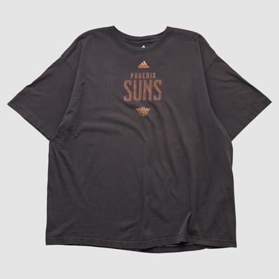 Phoenix Suns Adidas 2010s T-shirt - Charcoal - 2XL by Fanatics Real Vintage