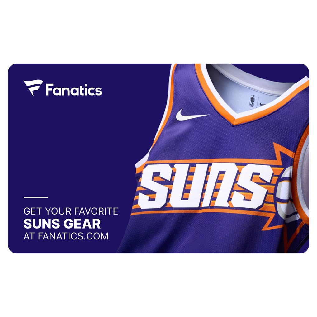 Phoenix Suns Fanatics eGift Card ($10 - $500)