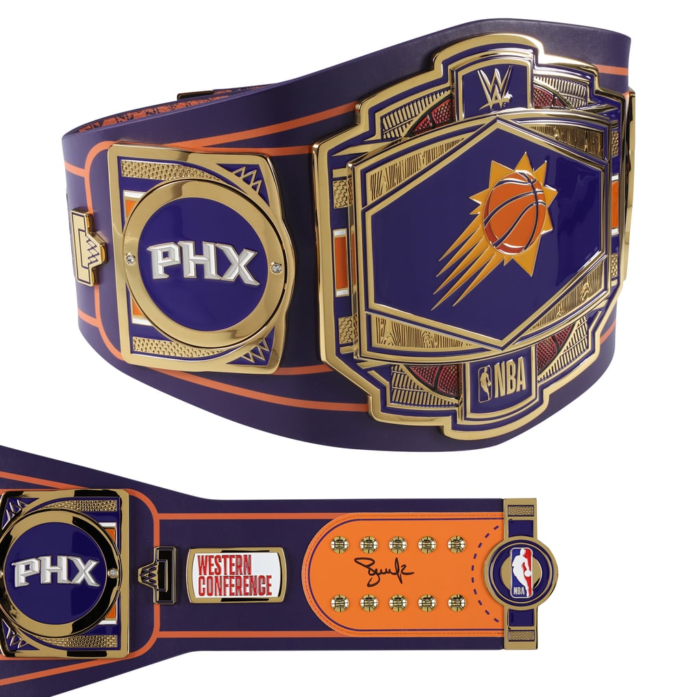 Steve Nash Phoenix Suns Autographed Fanatics Authentic WWE Legacy Title Belt  