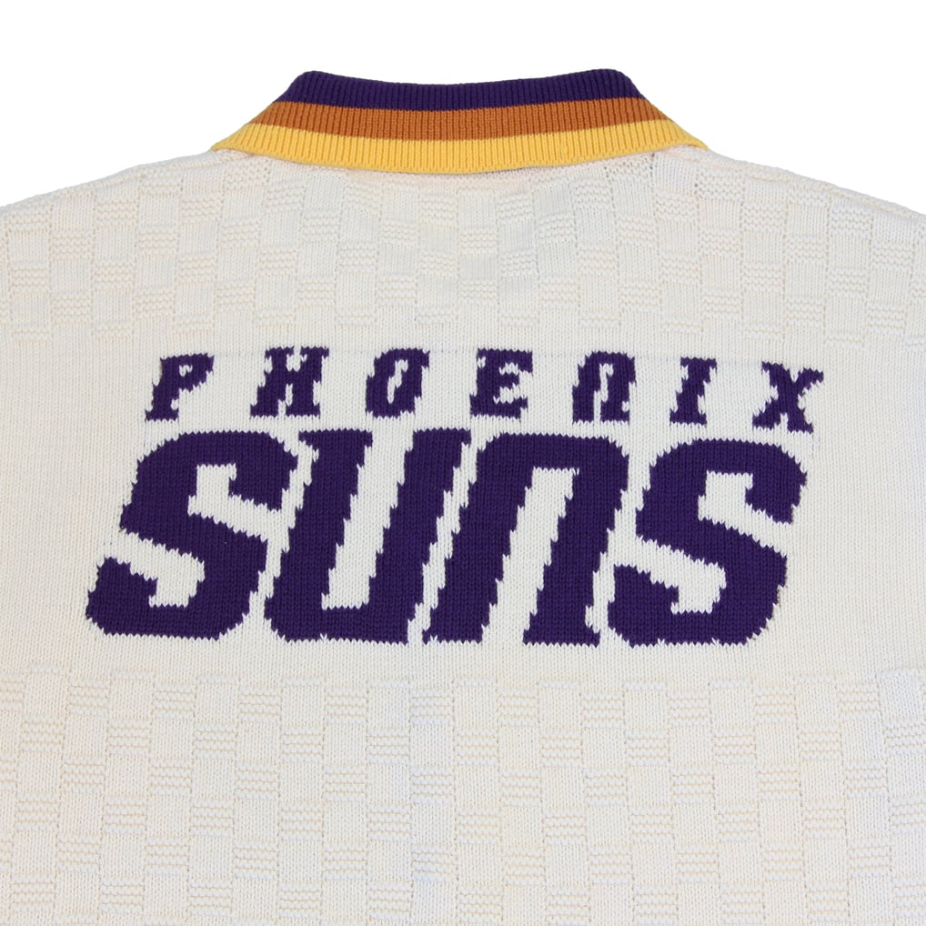  Phoenix Suns Authmade Unisex Solar Flare Knit Shirt - Cream