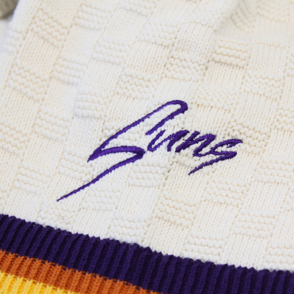  Phoenix Suns Authmade Unisex Solar Flare Knit Shirt - Cream