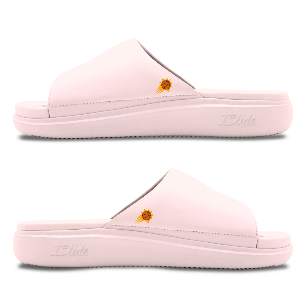Phoenix Suns ISlide Unisex Minimalistic Motive Slide Sandals - Pink