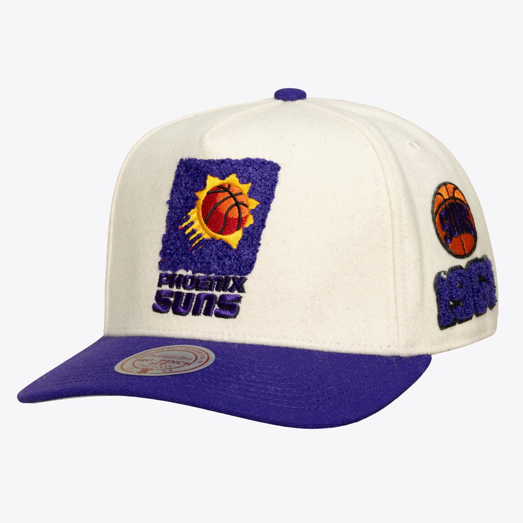 Phoenix Suns Mitchell & Ness Unisex Cream Team Pro Adjustable Hat - Cream
