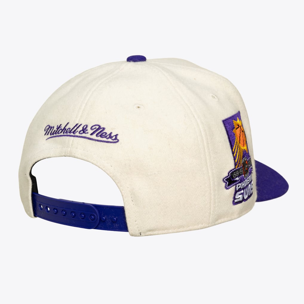 Phoenix Suns Mitchell & Ness Unisex Cream Team Pro Adjustable Hat - Cream
