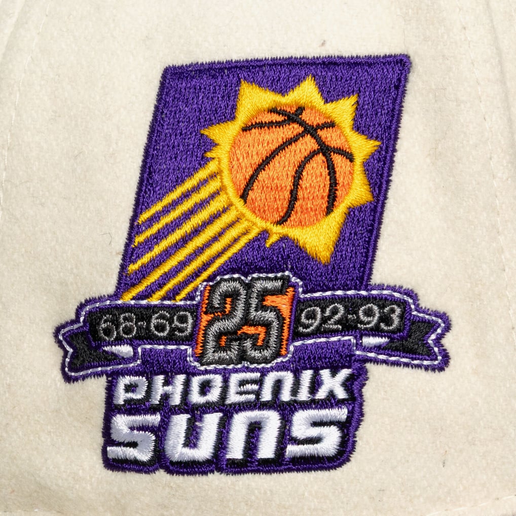Phoenix Suns Mitchell & Ness Unisex Cream Team Pro Adjustable Hat - Cream
