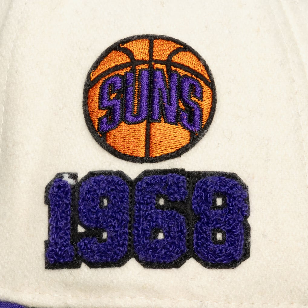 Phoenix Suns Mitchell & Ness Unisex Cream Team Pro Adjustable Hat - Cream
