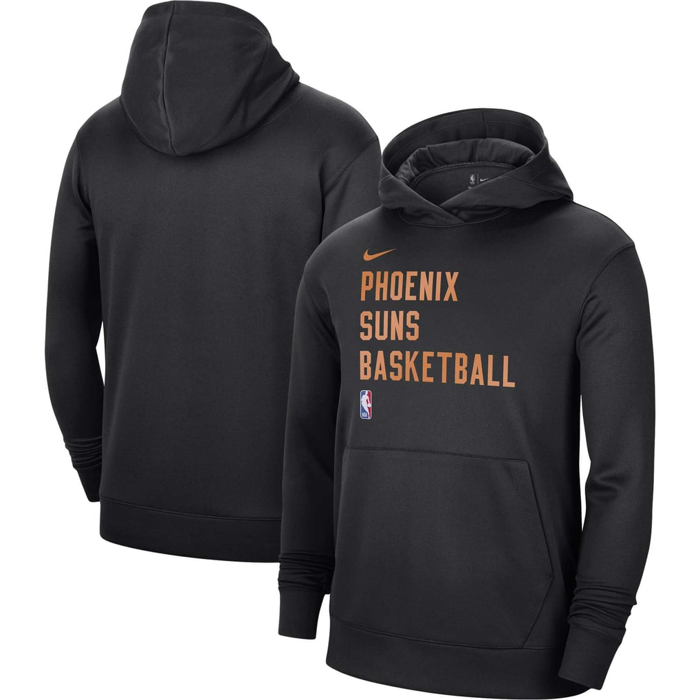 Phoenix Suns Nike Unisex 2023/24 Performance Spotlight On-Court Practice Pullover Hoodie - Black