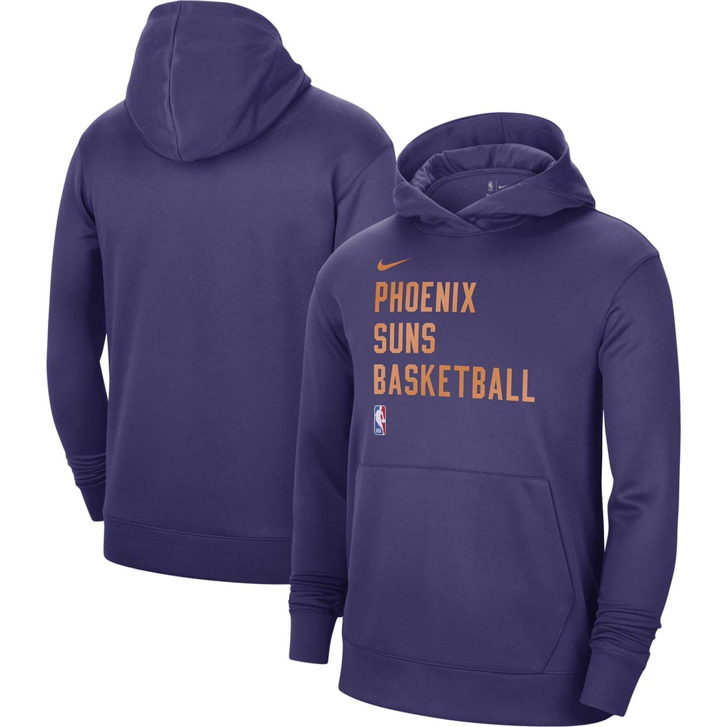 Phoenix Suns Nike Unisex 2023/24 Performance Spotlight On-Court Practice Pullover Hoodie - Purple