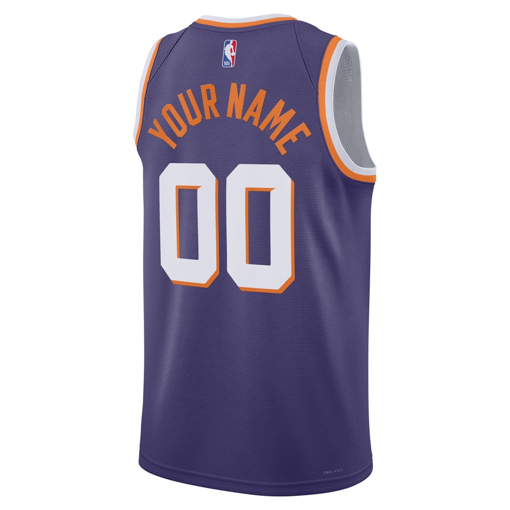  Phoenix Suns Nike Unisex Swingman Custom Jersey - Purple - Icon Edition