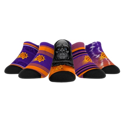  Phoenix Suns Rock Em Unisex Super Fan 5-Pack Low-Cut Socks - 