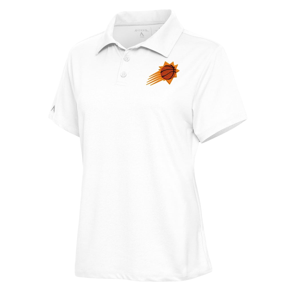  Phoenix Suns Antigua Women's Motivated Polo - White