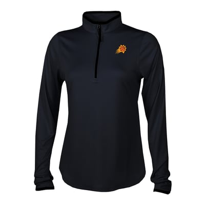 Phoenix Suns Columbia Women's Fairway Breeze Quarter-Zip Pullover - Black