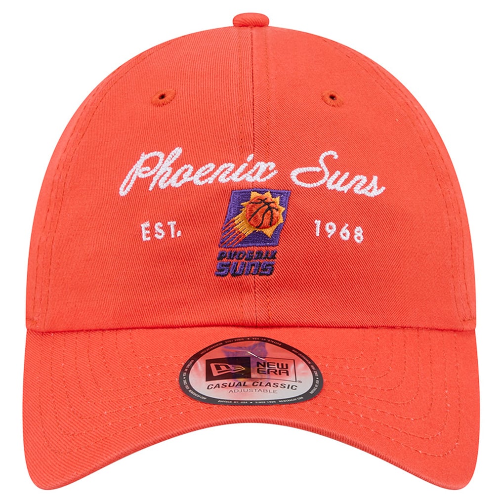 Phoenix Suns New Era Women's Script Casual Classic Adjustable Hat - Orange