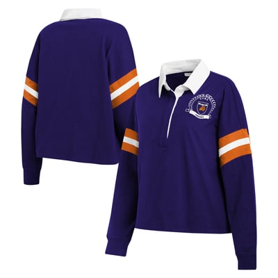  Phoenix Suns WEAR by Erin Andrews Women's Rugby Polo - Purple