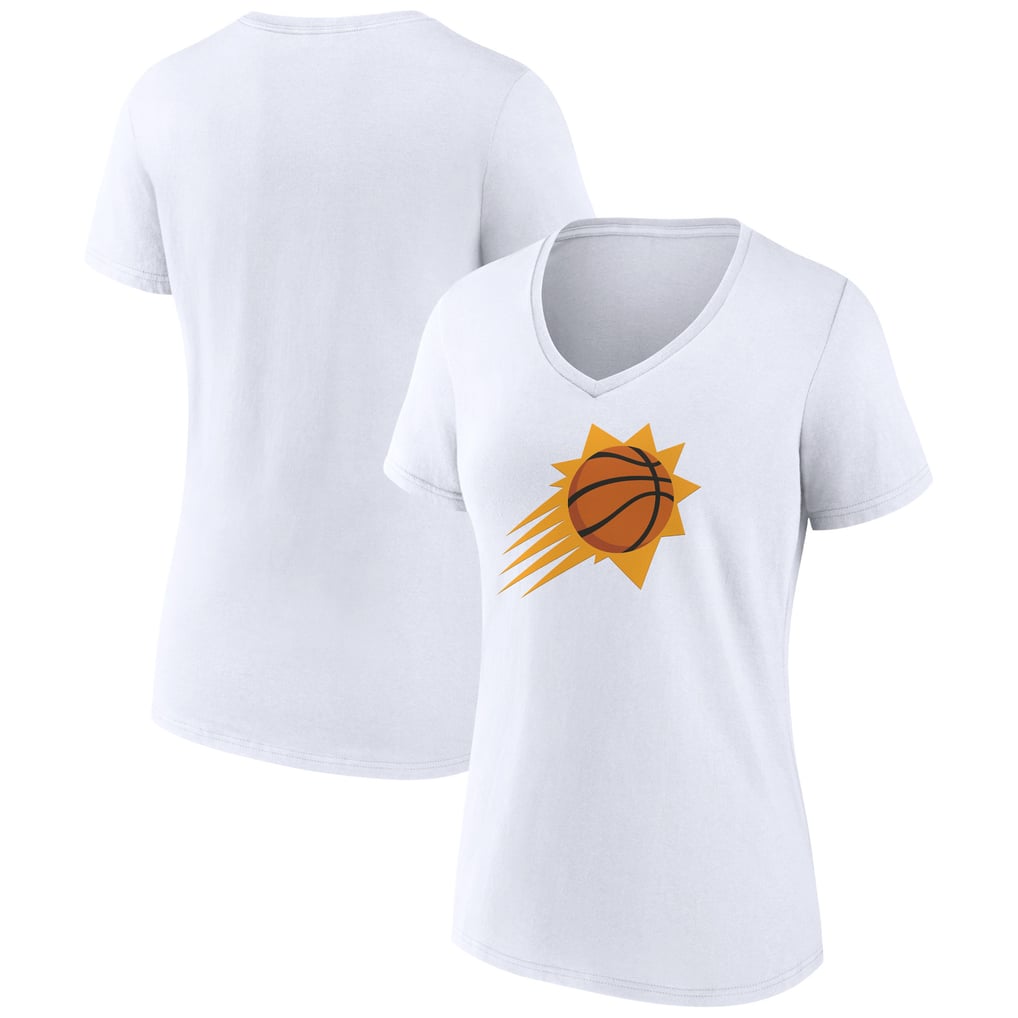 Phoenix Suns Women's Alternate Logo V-Neck T-Shirt - White