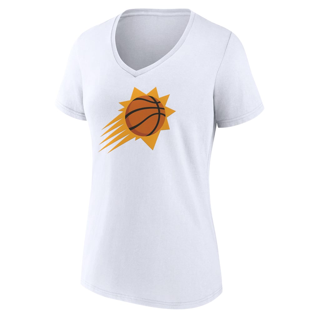 Phoenix Suns Women's Alternate Logo V-Neck T-Shirt - White