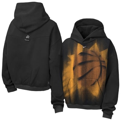  Phoenix Suns Nike Youth 2026/27 Standard Issue Practice Icon Fleece Pullover Hoodie - Black