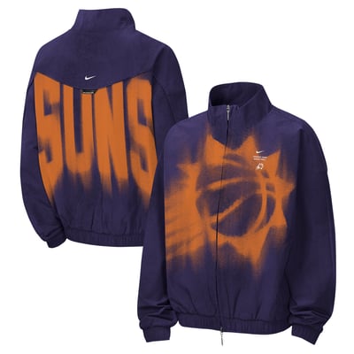  Phoenix Suns Nike Youth 2026/27 Standard Issue On-Court Authentic Game Full-Zip Jacket - Purple