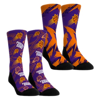  Phoenix Suns Rock Em Youth Game Day 2-Pack Crew Socks - Orange
