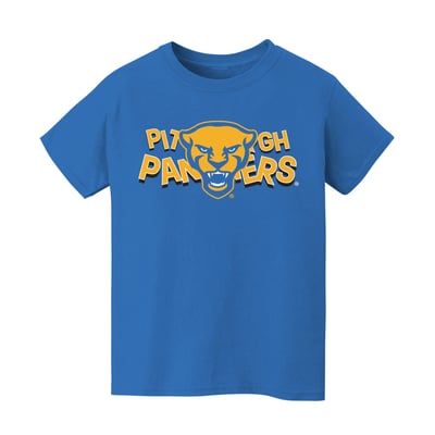 Pitt Panthers Vive La Fete Infant Mascot & Name T-Shirt - Blue