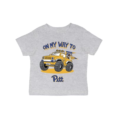 Pitt Panthers Vive La Fete Infant On My Way T-Shirt - Gray