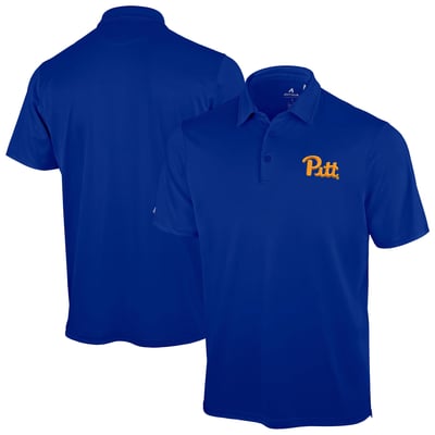 Pitt Panthers Antigua Unshakeable Solid Polo - Royal