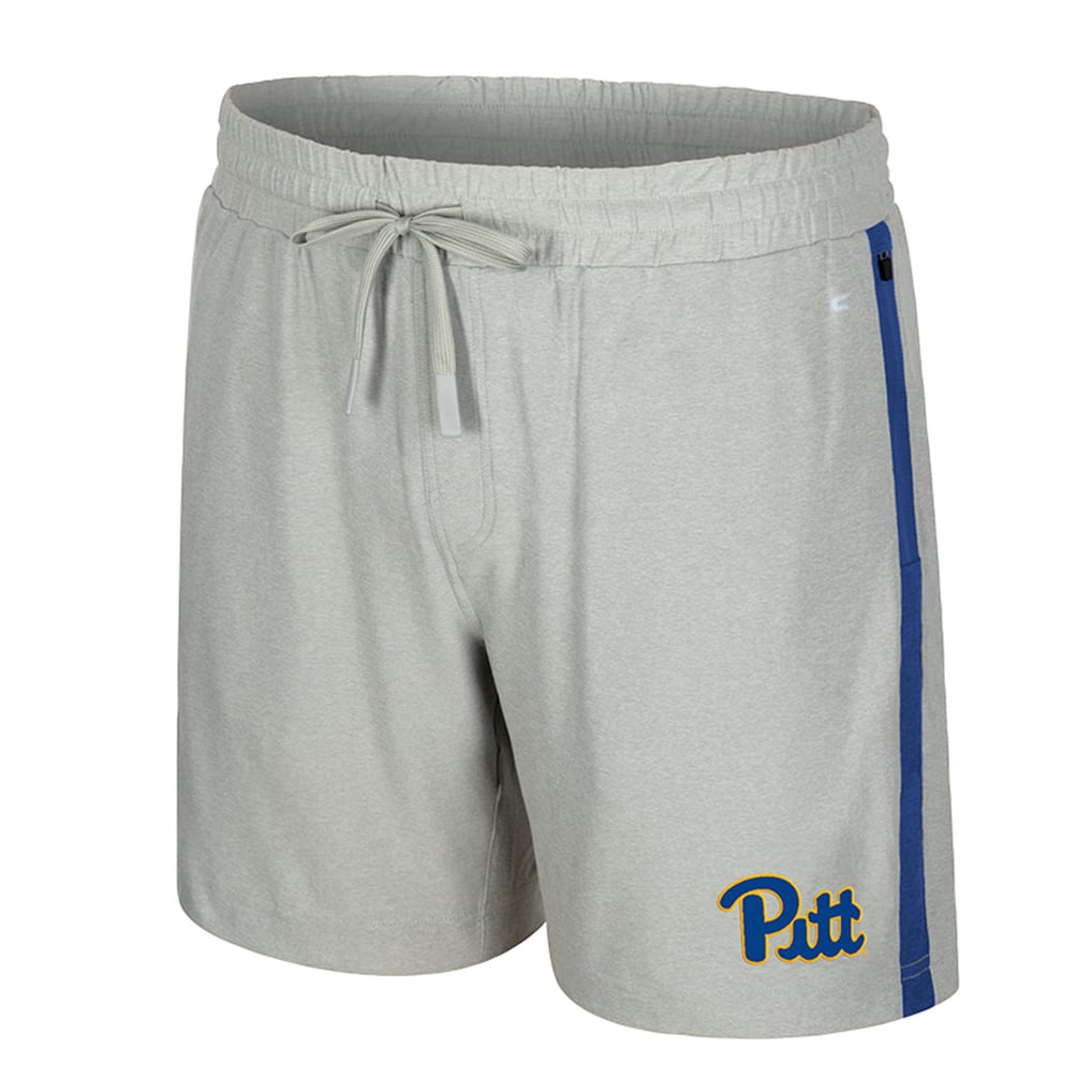 Pitt Panthers Colosseum Mac Shorts - Gray