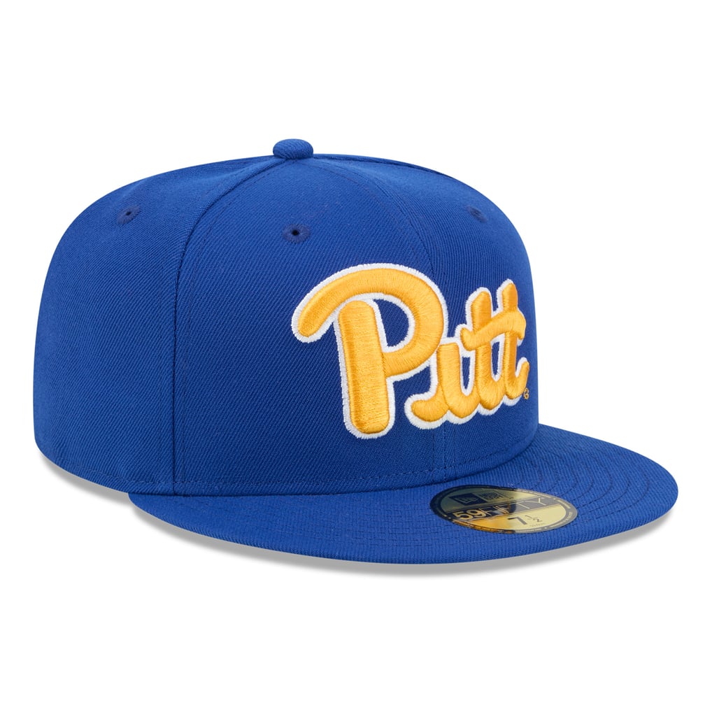 Pitt Panthers New Era Core 59FIFTY Fitted Hat - Royal
